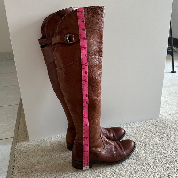 BROWN’S Italian Leather Over the Knee Boot Lavorazione Artigiana - Size 37 (6.5) - Picture 6 of 8